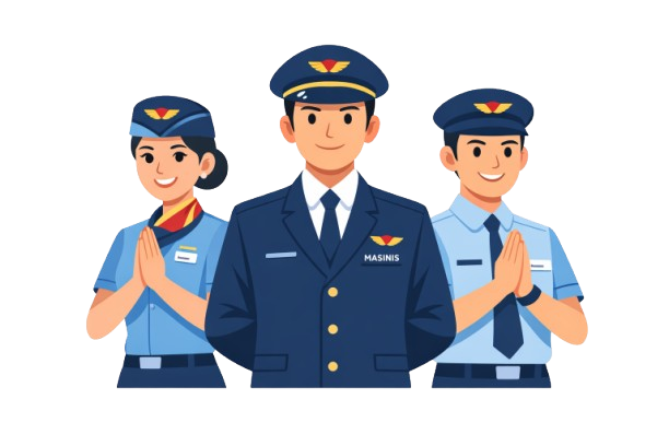 CommuterLink vintage train illustration